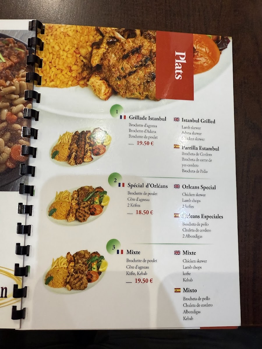 Grillades Istanbul (Chez Gentillesse) Photo Menu 6