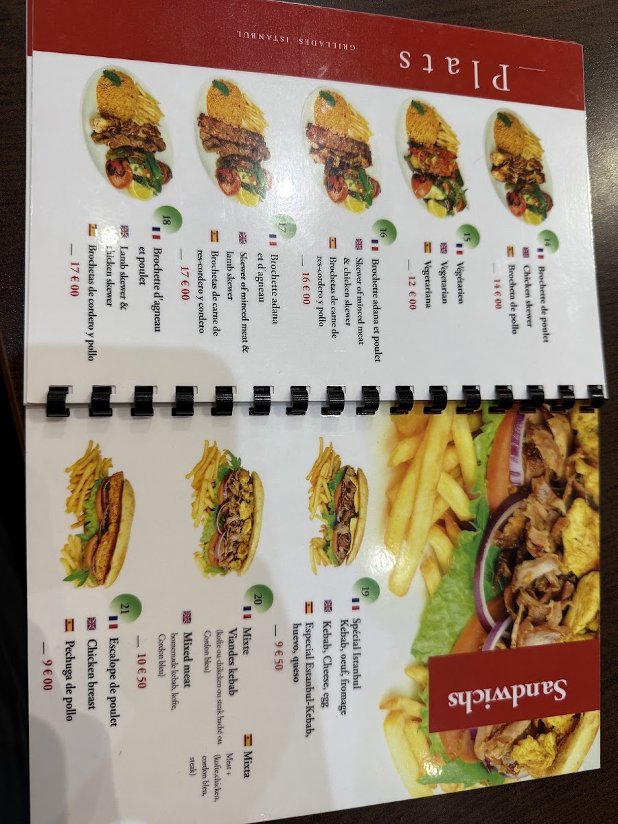 Grillades Istanbul (Chez Gentillesse) Photo Menu 8