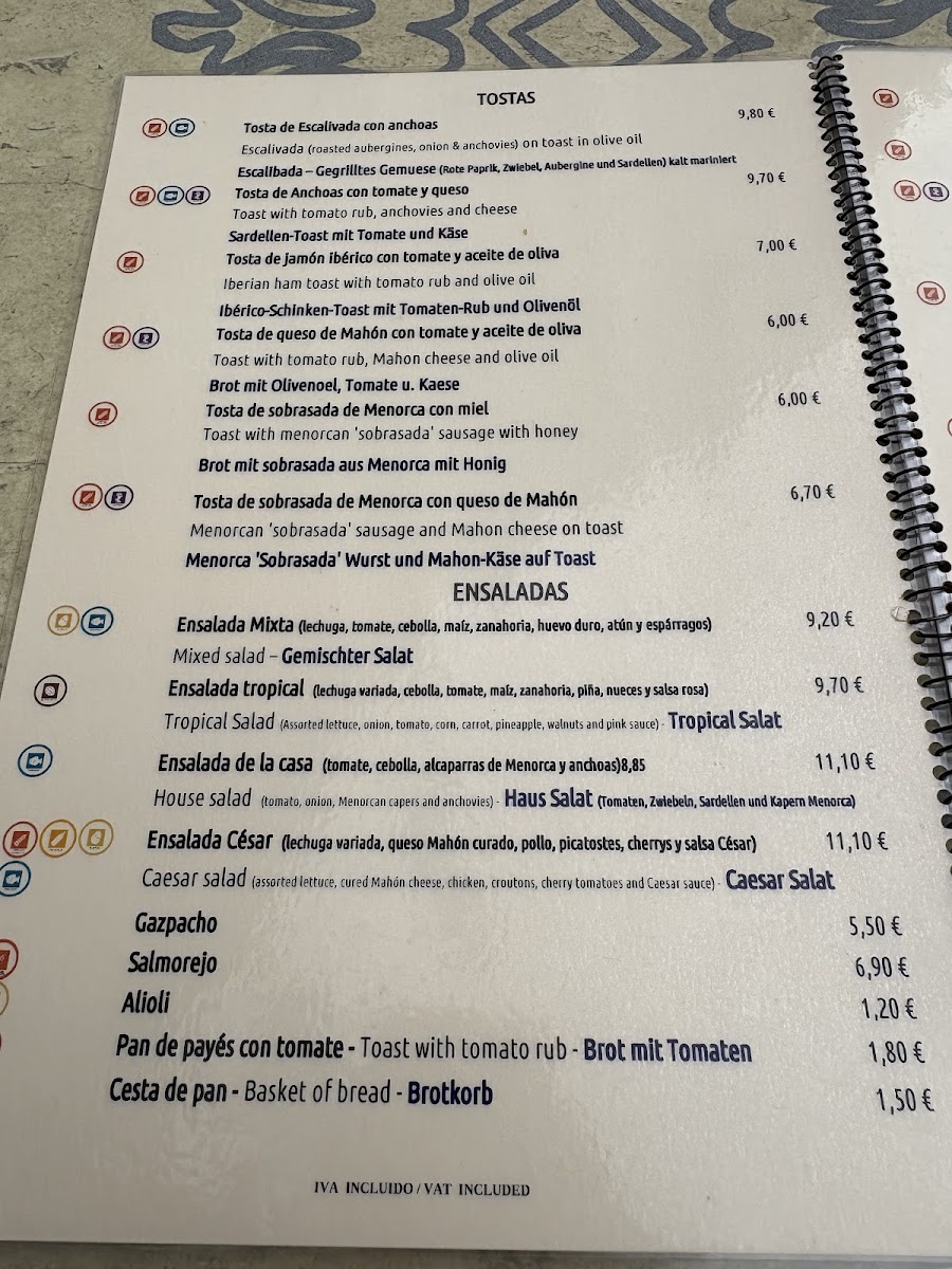 Café Bar Camacho Photo Menu 3