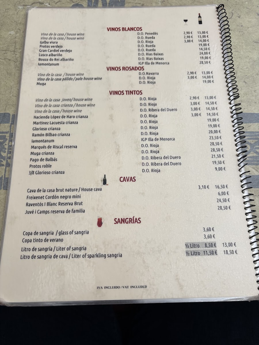 Café Bar Camacho Photo Menu 4