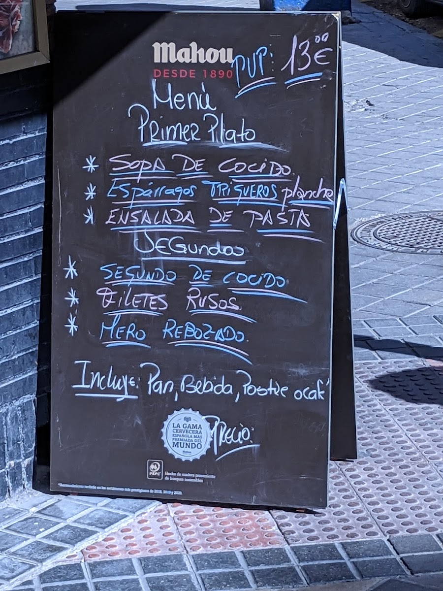 La Goyesca Photo Menu 1