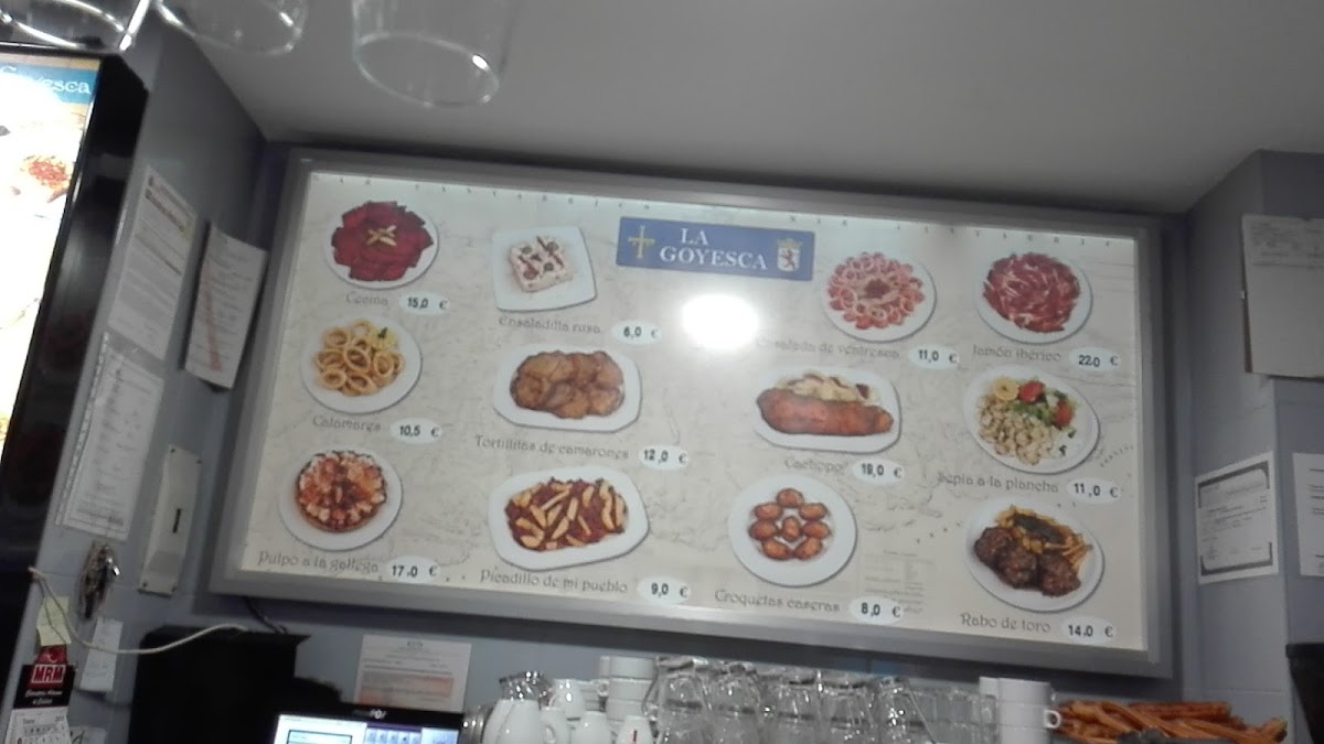La Goyesca Photo Menu 9