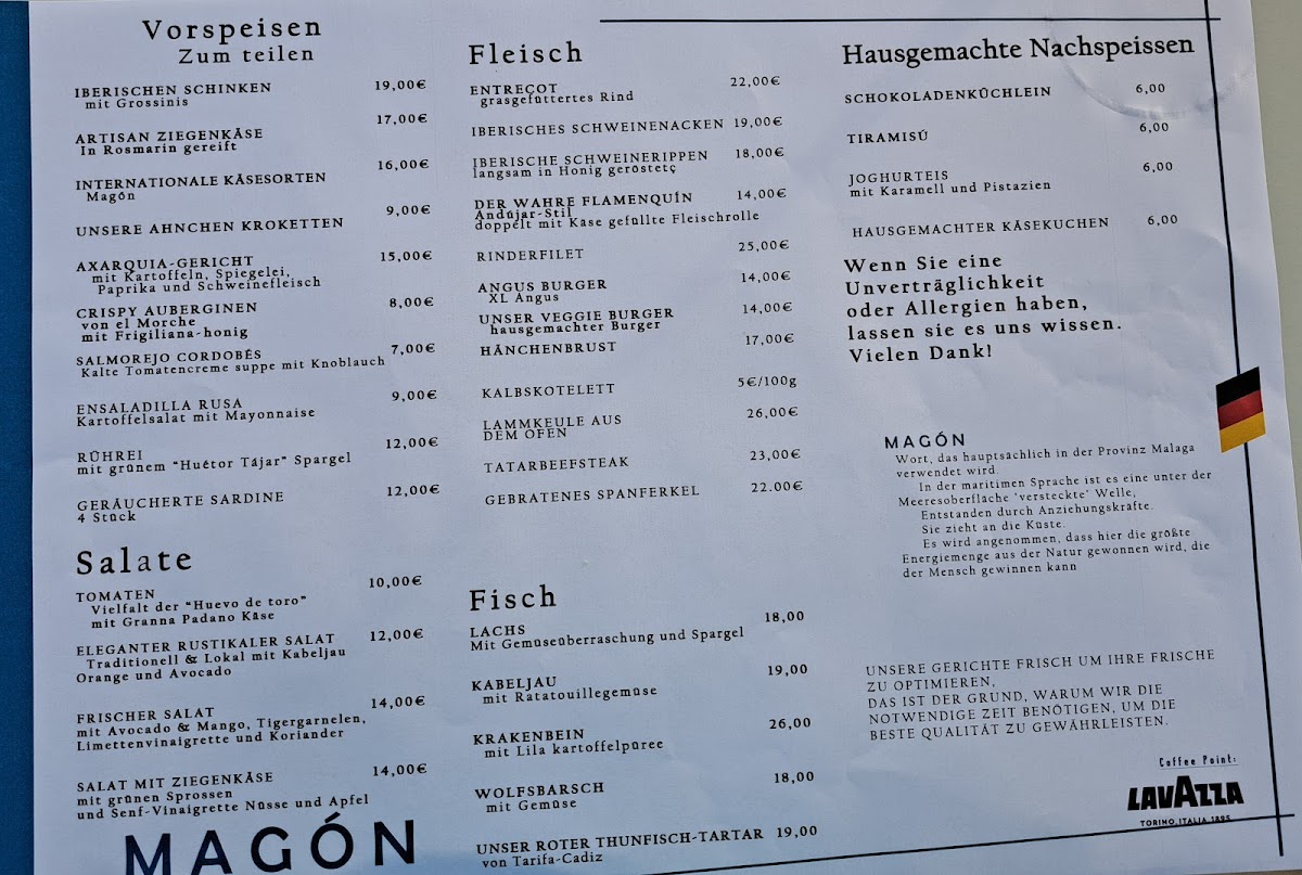 Restaurante MAGÓN Photo Menu 9