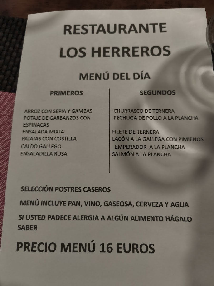 Los Herreros Photo Menu 7