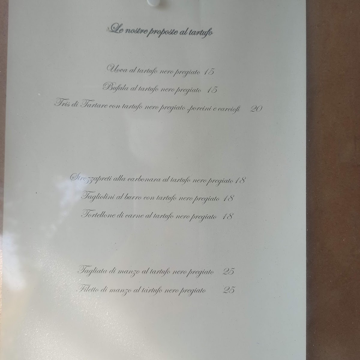 Dal Sorcetto Photo Menu 4