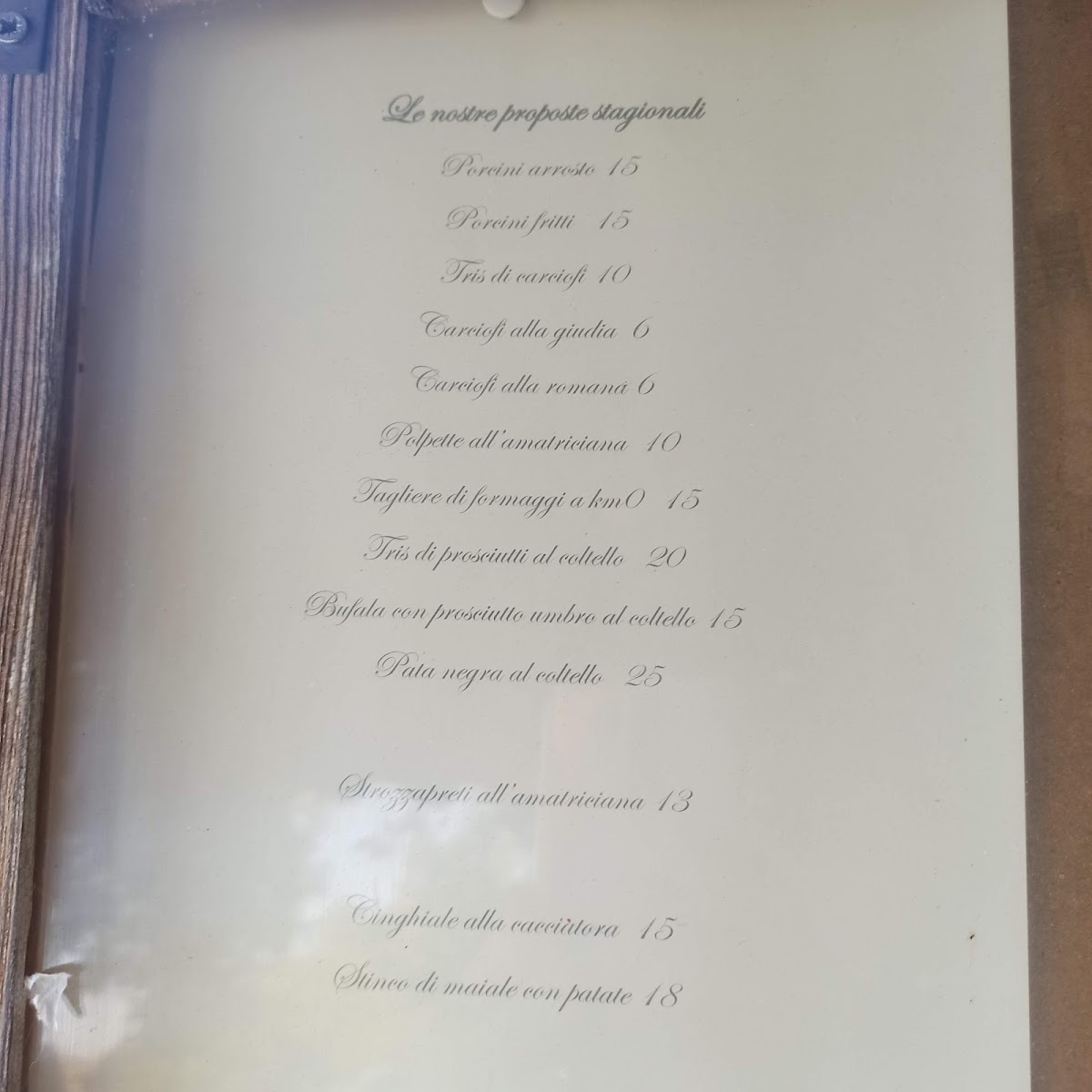 Dal Sorcetto Photo Menu 6
