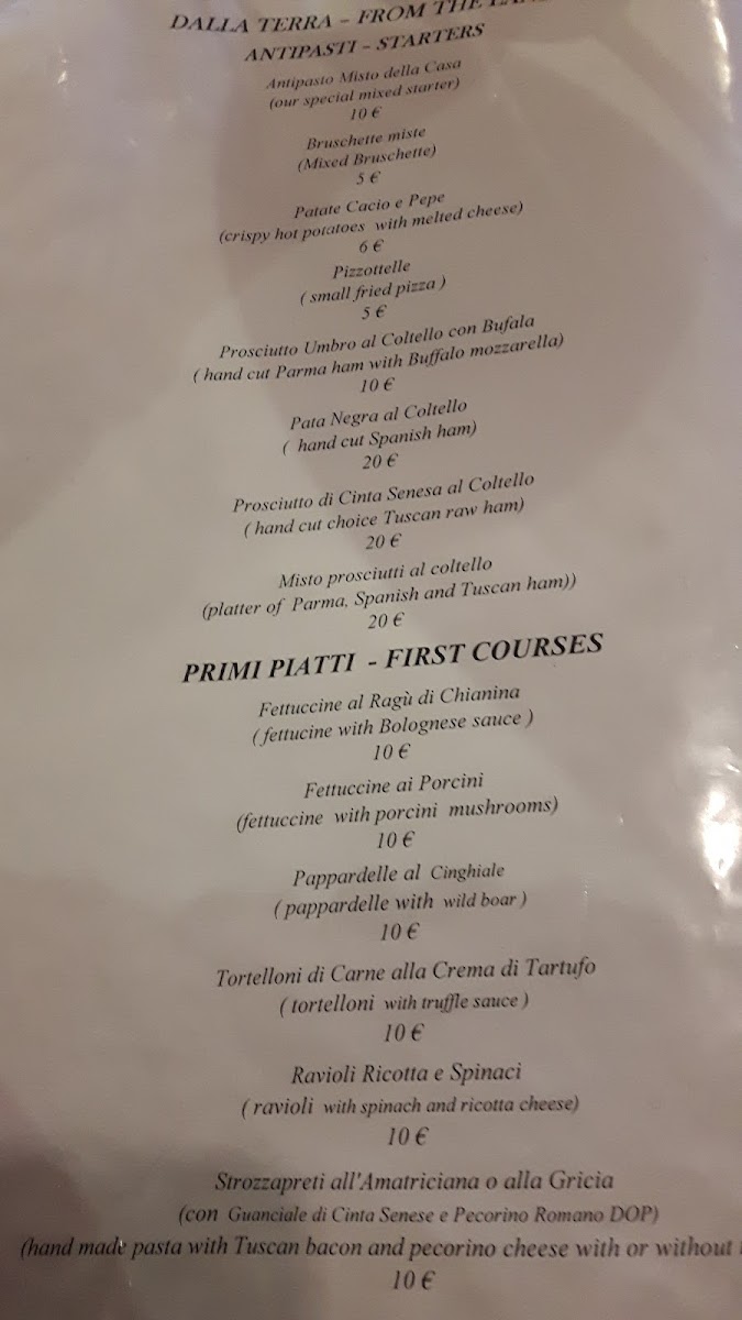 Dal Sorcetto Photo Menu 9
