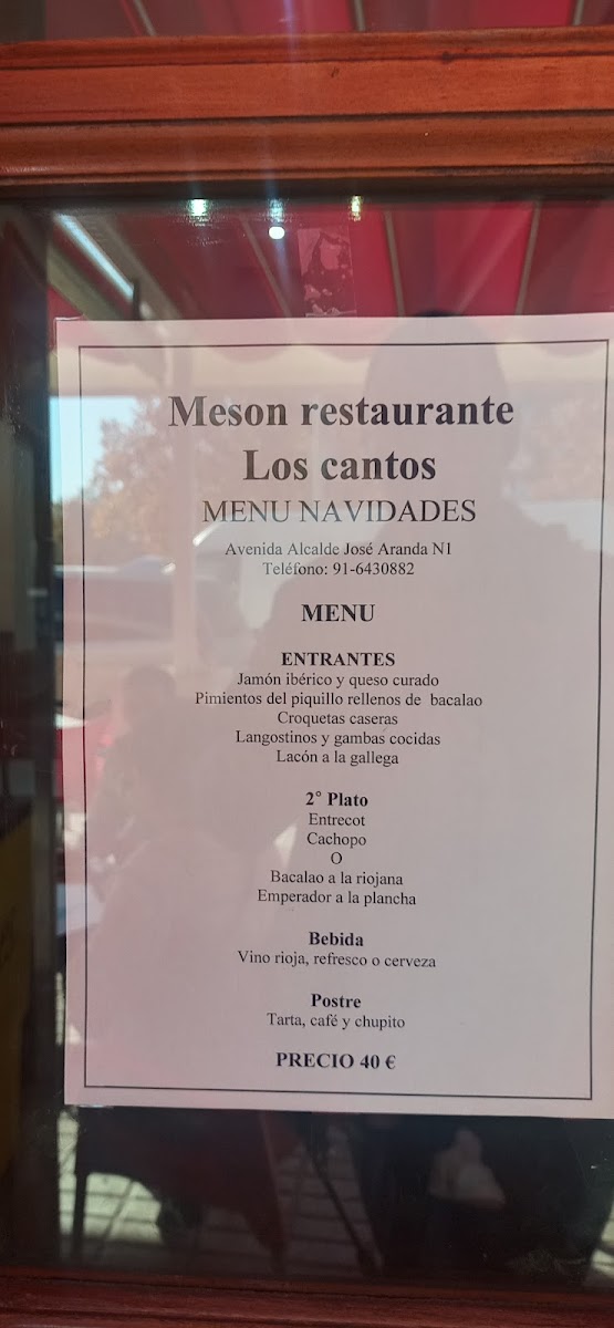 Restaurante Los Cantos Photo Menu 4