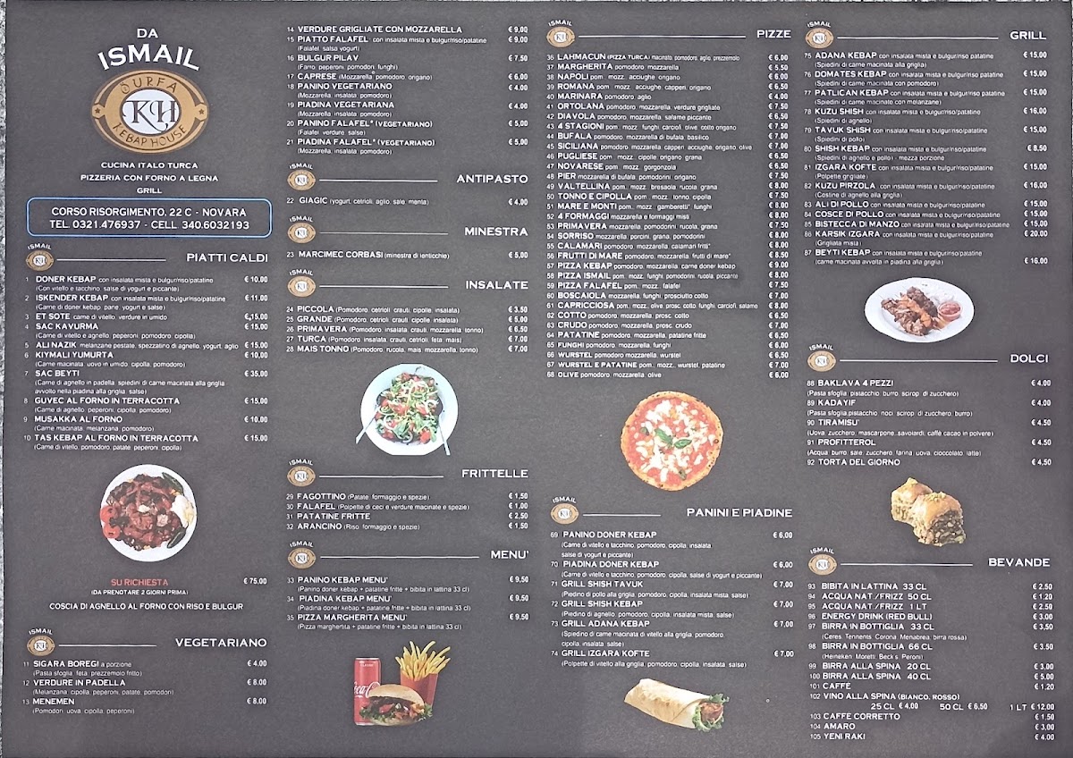 Da Ismail Ristorante Kebap & Market Photo Menu 1