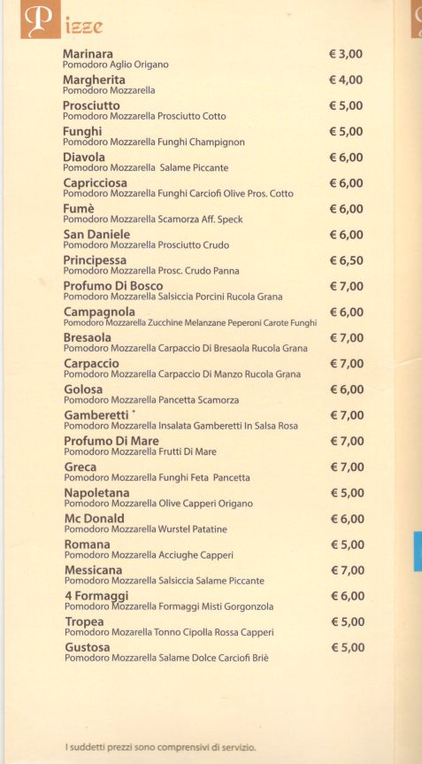 Caffè Napoli Photo Menu 3