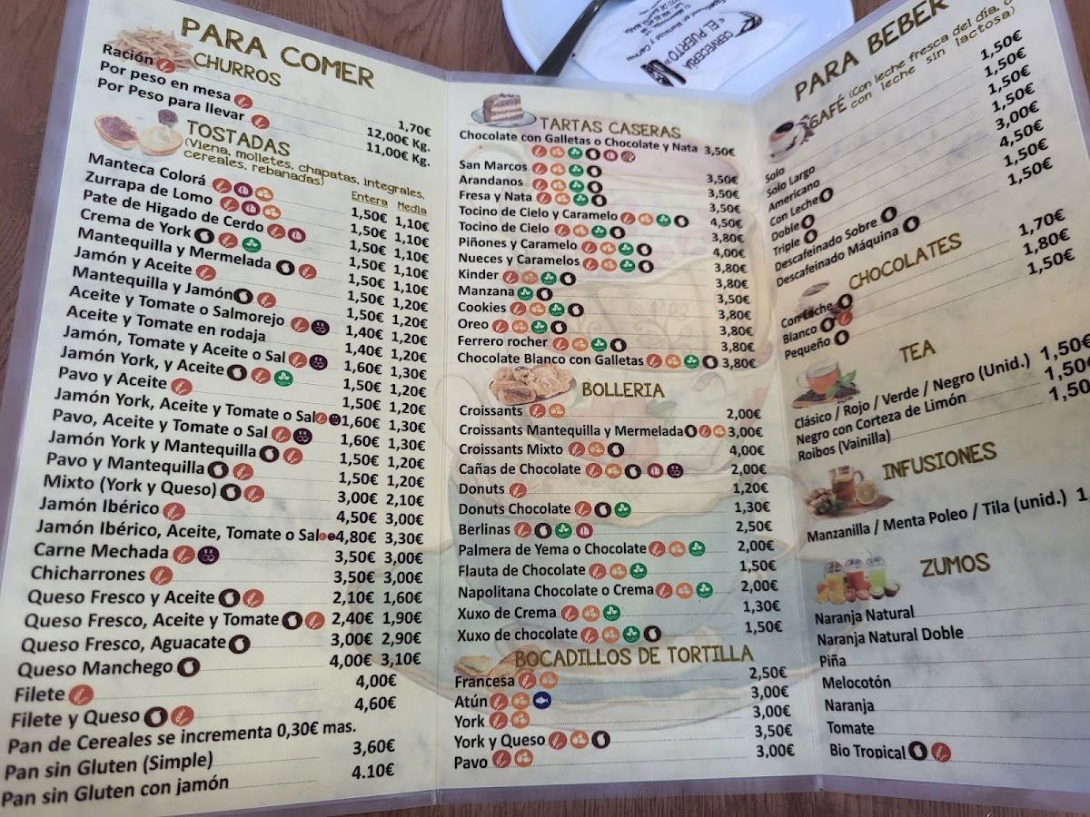 Cafetería La Ponderosa Photo Menu 4
