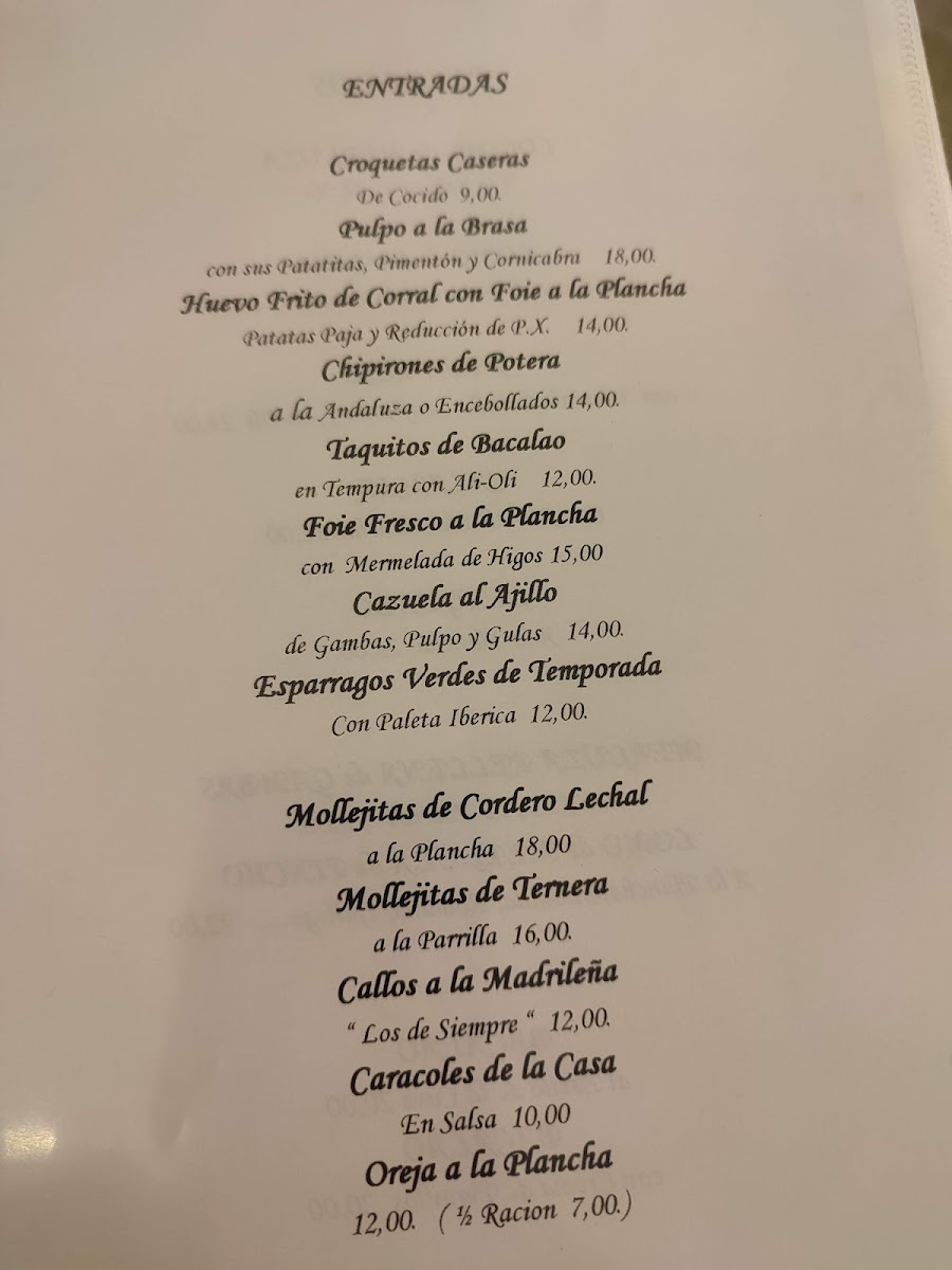 Hostal Restaurante La Tinaja Photo Menu 7