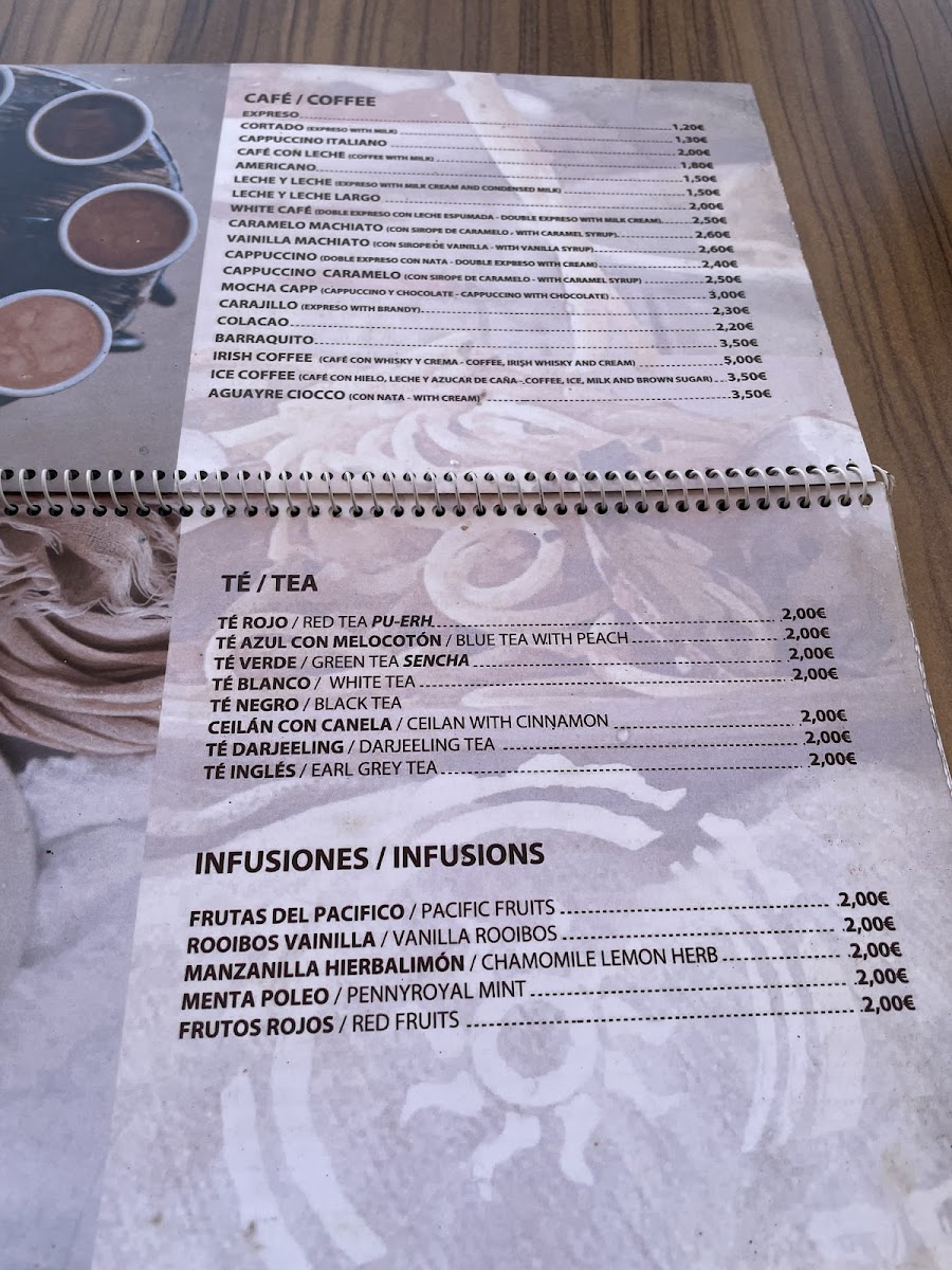 Bar Cafetería Aguayre Photo Menu 10