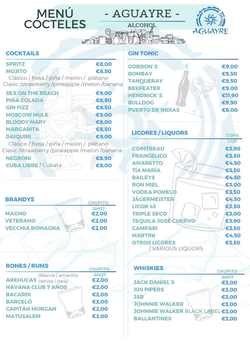 Bar Cafetería Aguayre Photo Menu 2