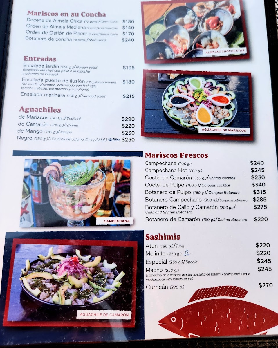 Mariscos El Paraje Photo Menu 8