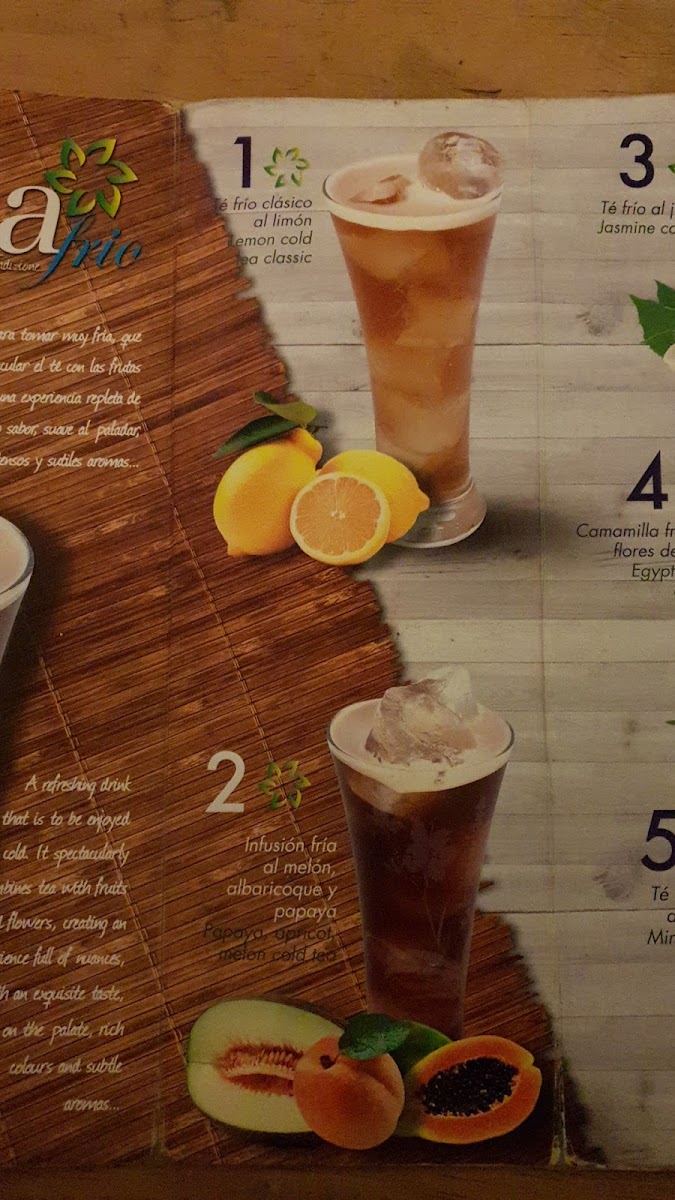 La Bendita Photo Menu 6