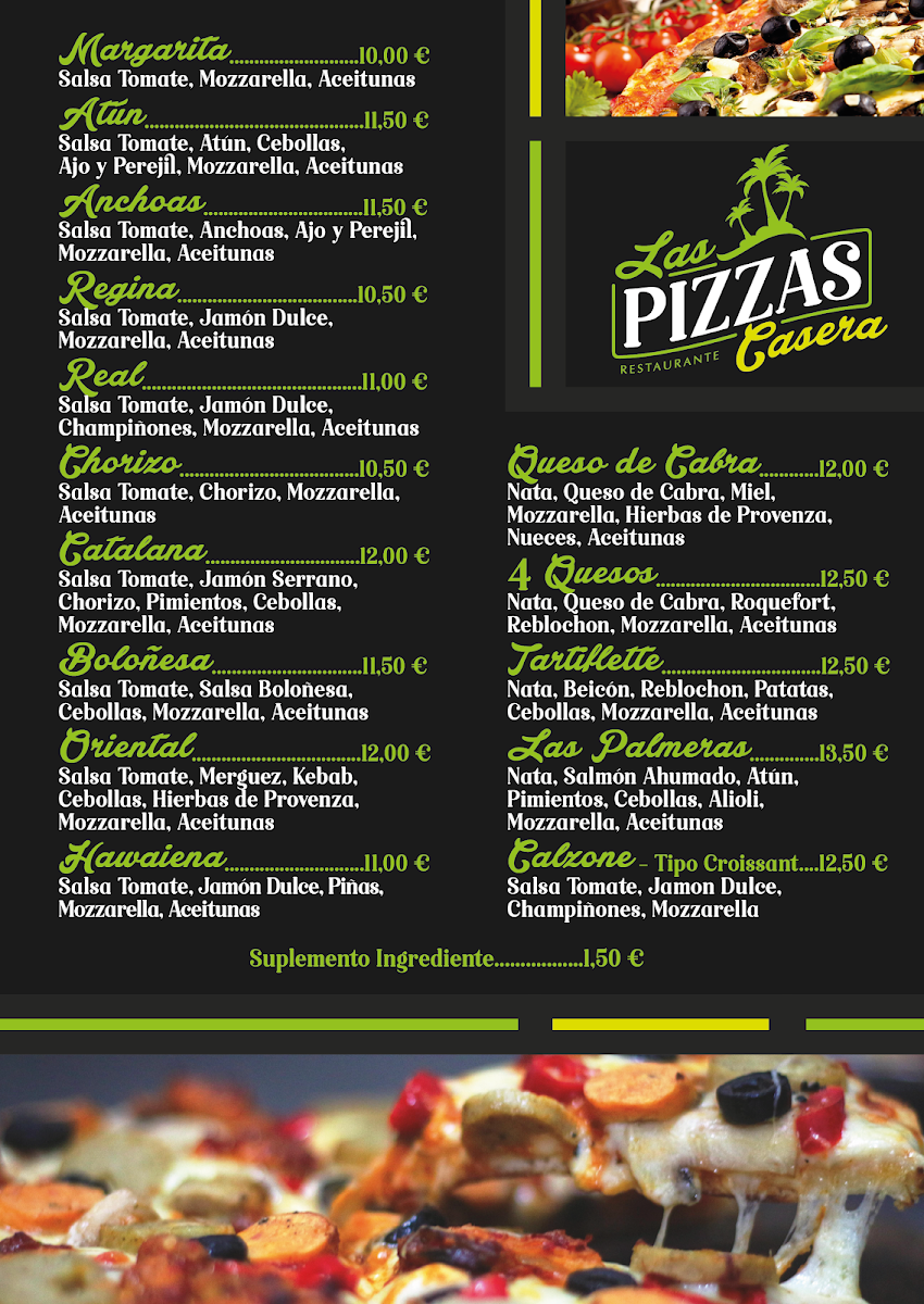 Restaurant Las Palmeras Photo Menu 6