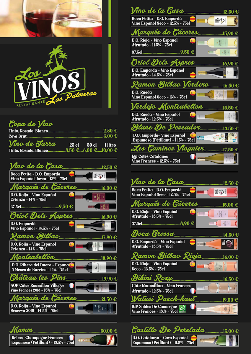 Restaurant Las Palmeras Photo Menu 7