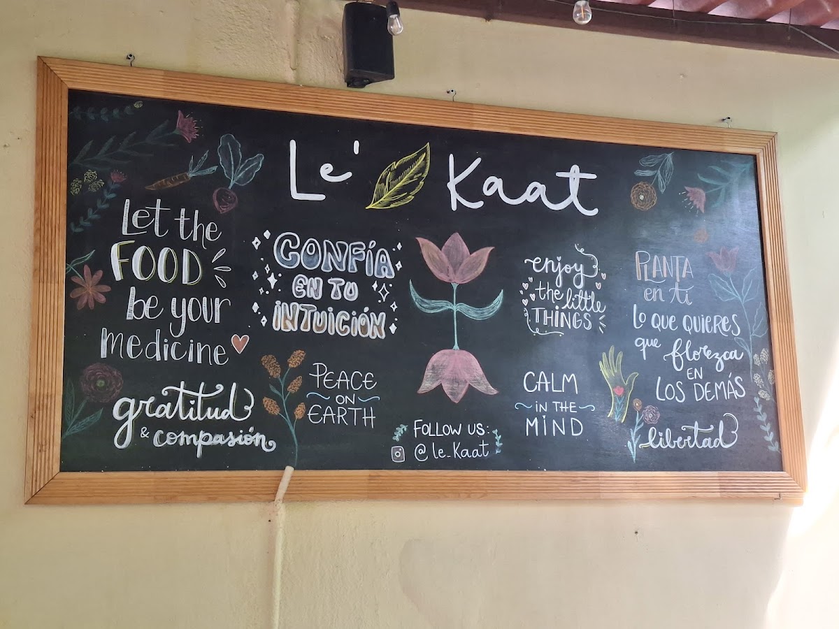 Le Kaat Photo Menu 4