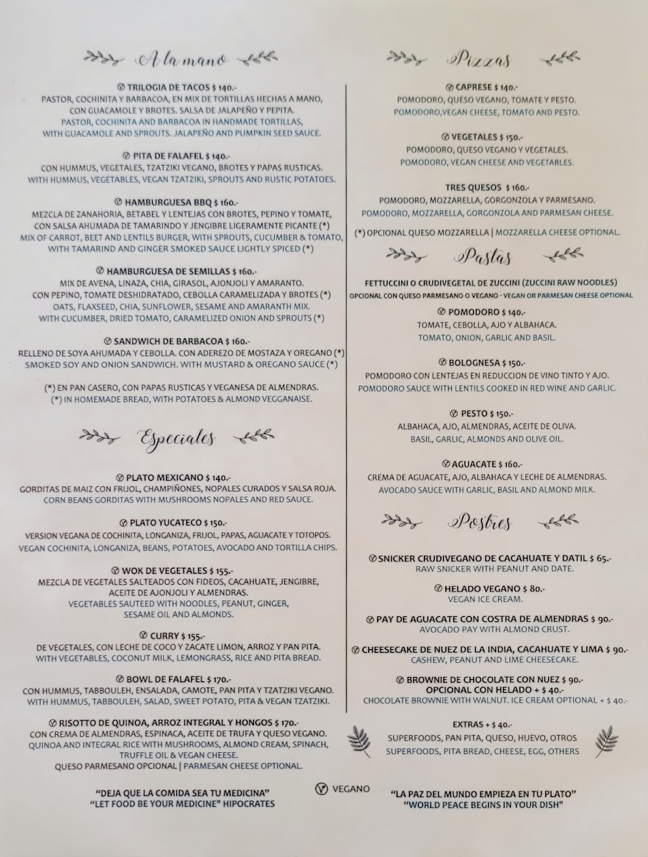 Le Kaat Photo Menu 6