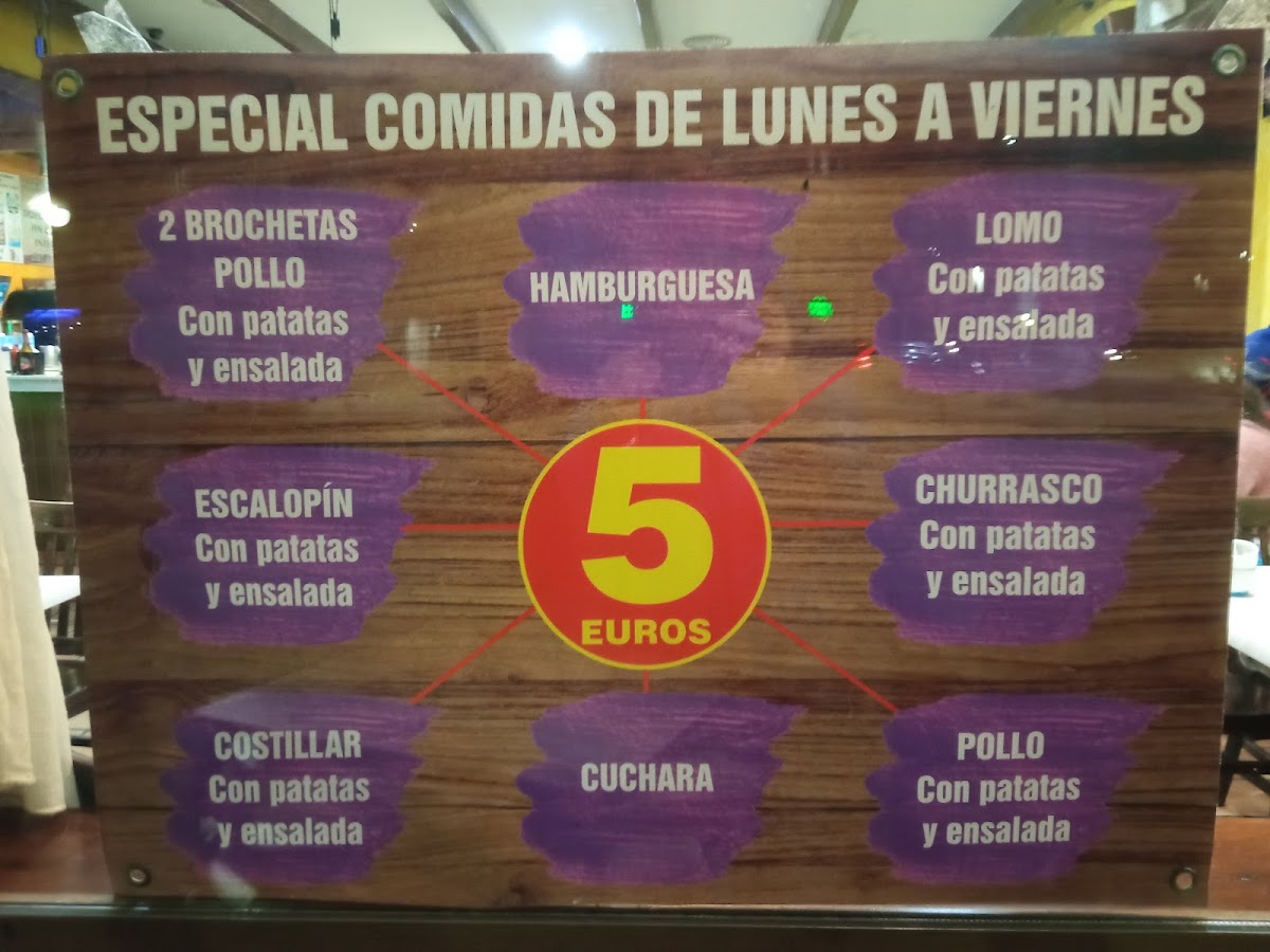 El Chorco Photo Menu 6