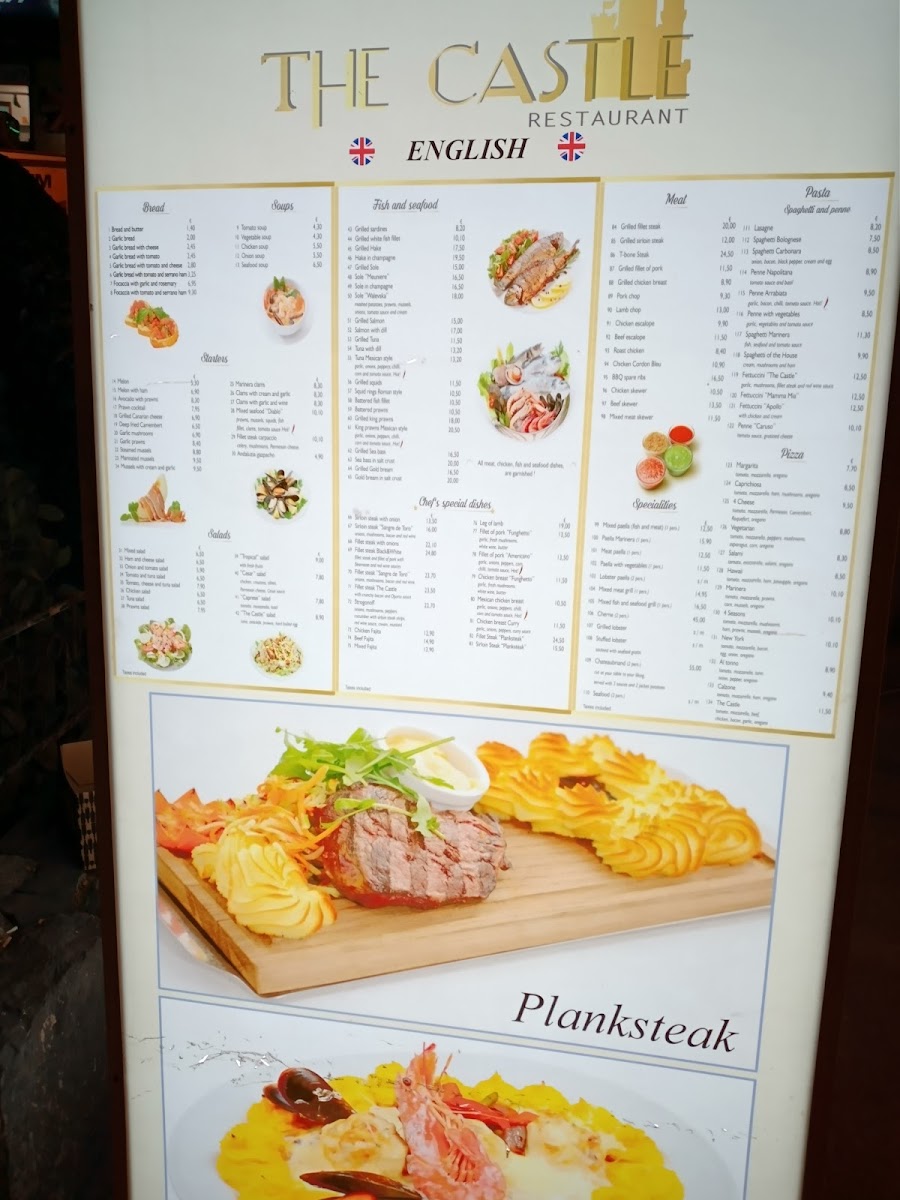 The Castle Pub and Tapas Bar Photo Menu 5