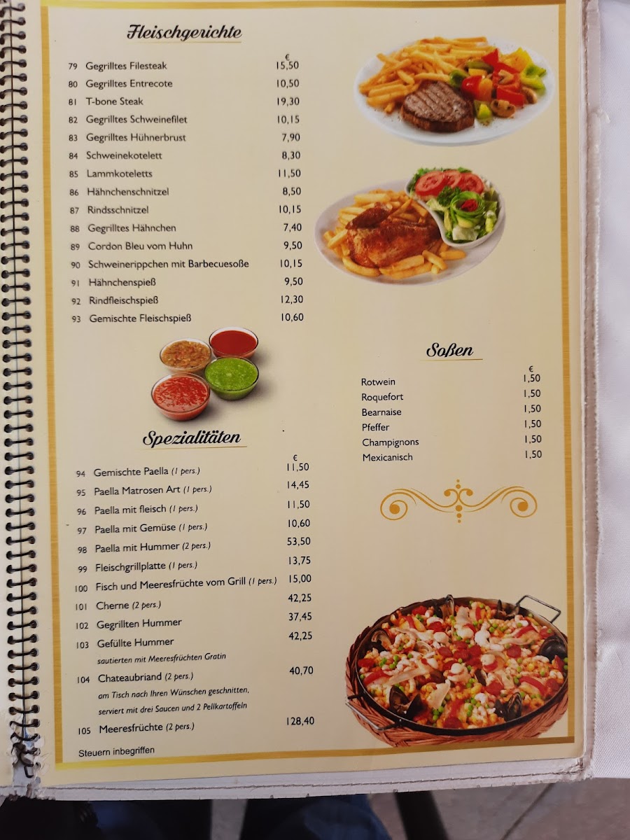 The Castle Pub and Tapas Bar Photo Menu 7