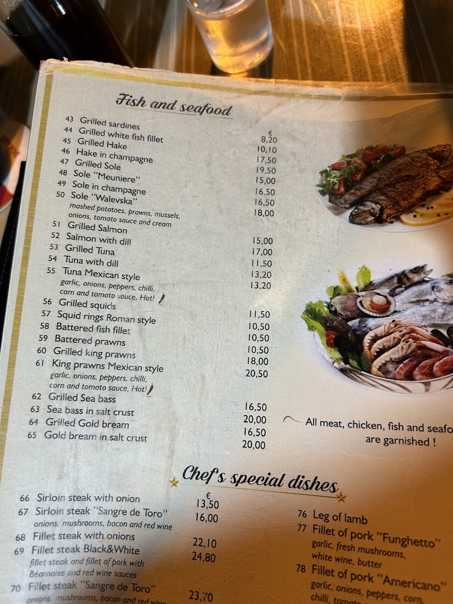 The Castle Pub and Tapas Bar Photo Menu 8