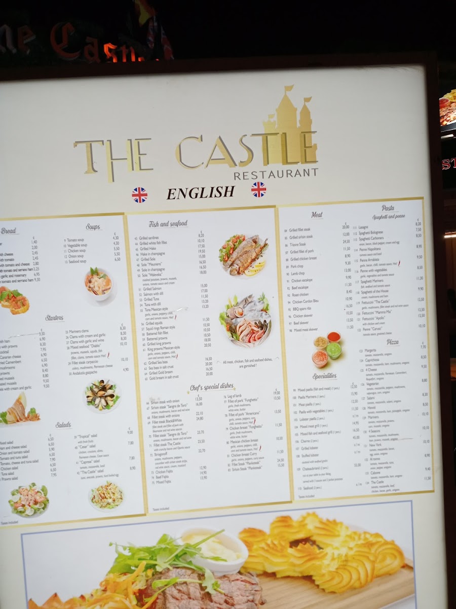 The Castle Pub and Tapas Bar Photo Menu 9
