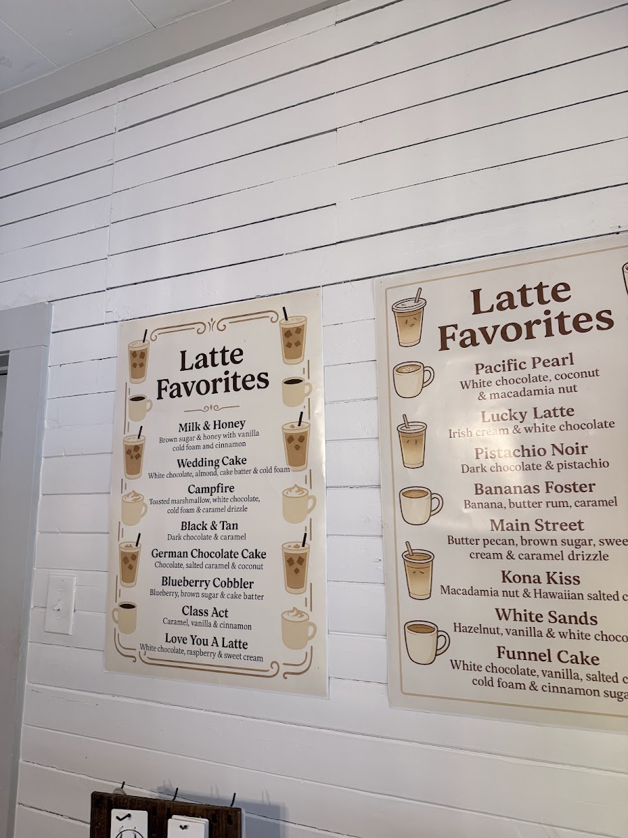 Milk & Honey Coffee Bar Photo Menu 8