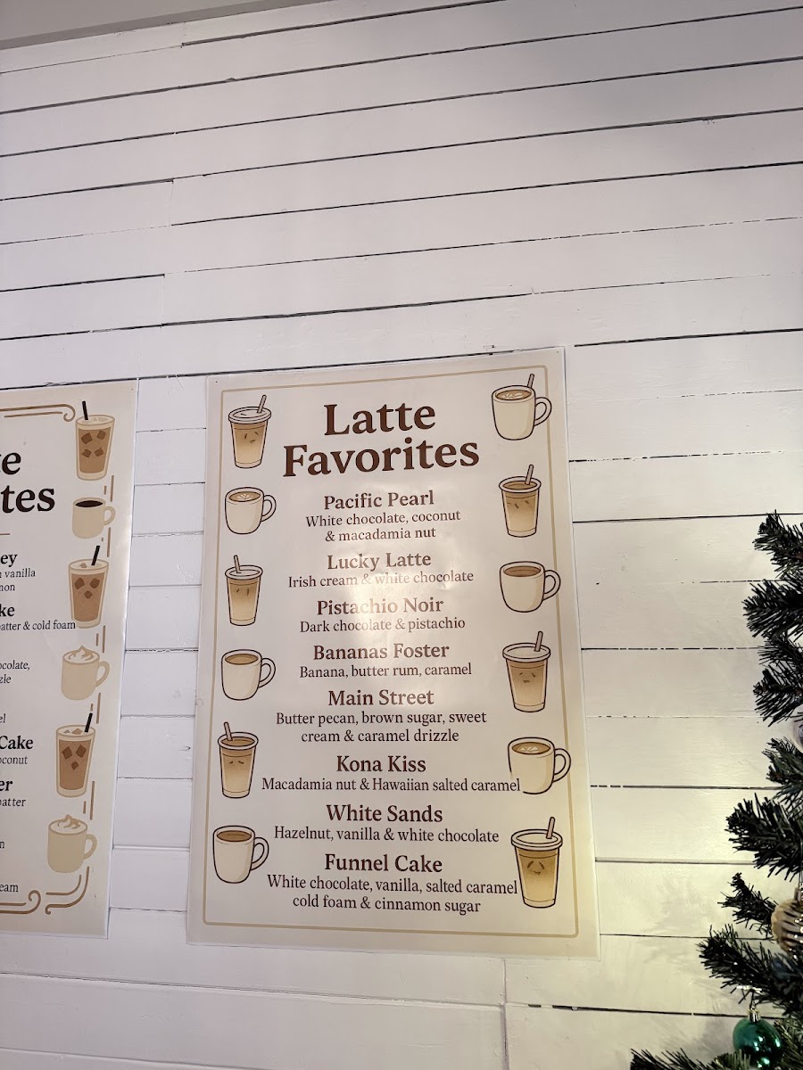 Milk & Honey Coffee Bar Photo Menu 9