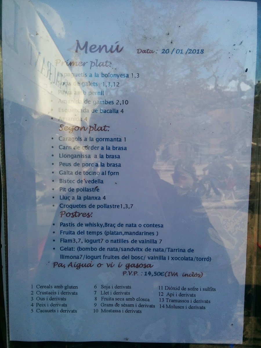 Bar-Restaurant Llavall Photo Menu 8