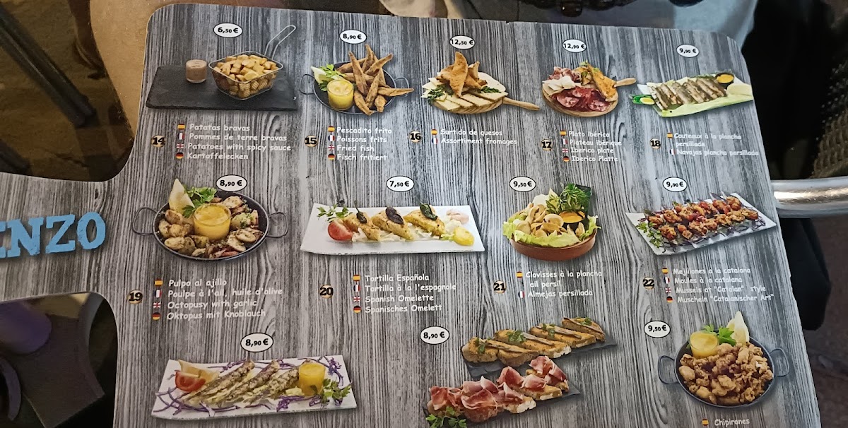 Bar Tapas Enzo Photo Menu 1