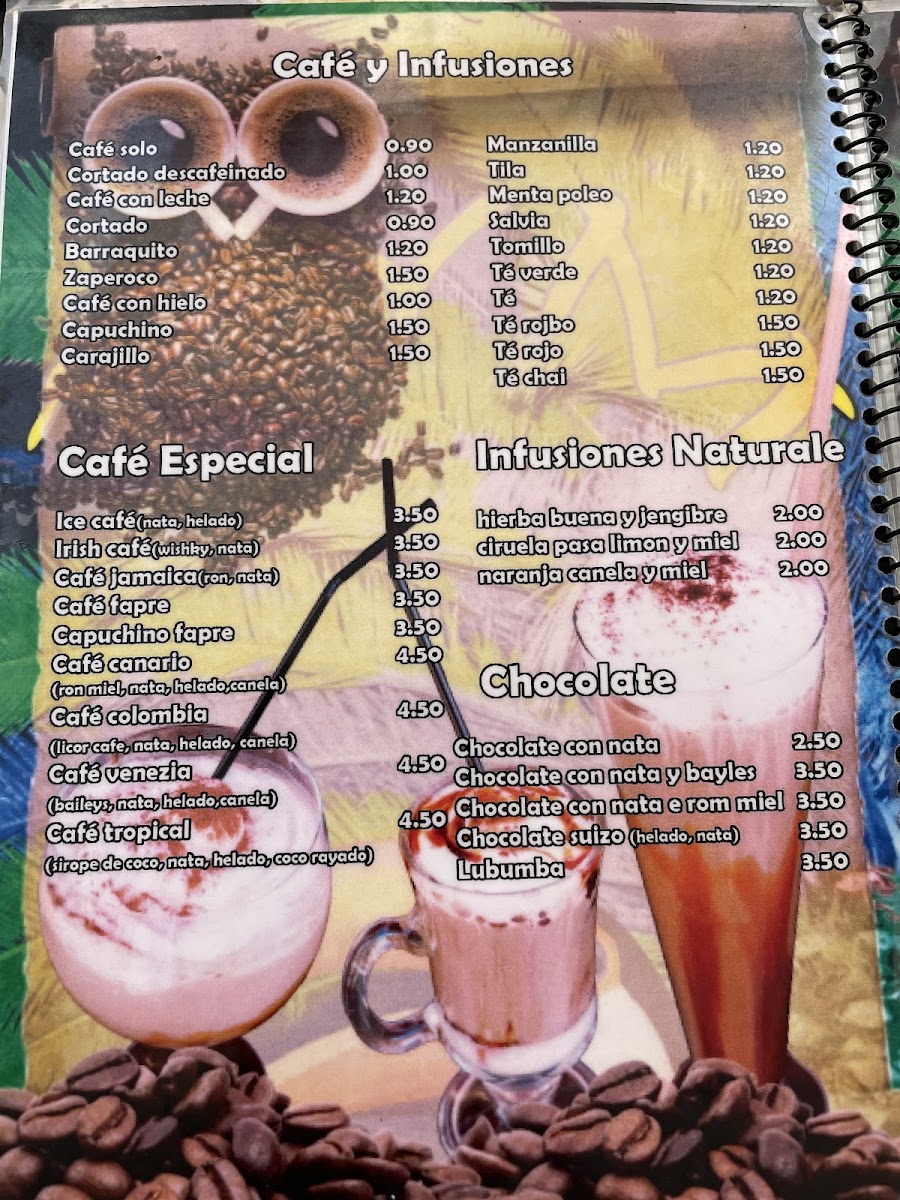 F & M Café Photo Menu 3