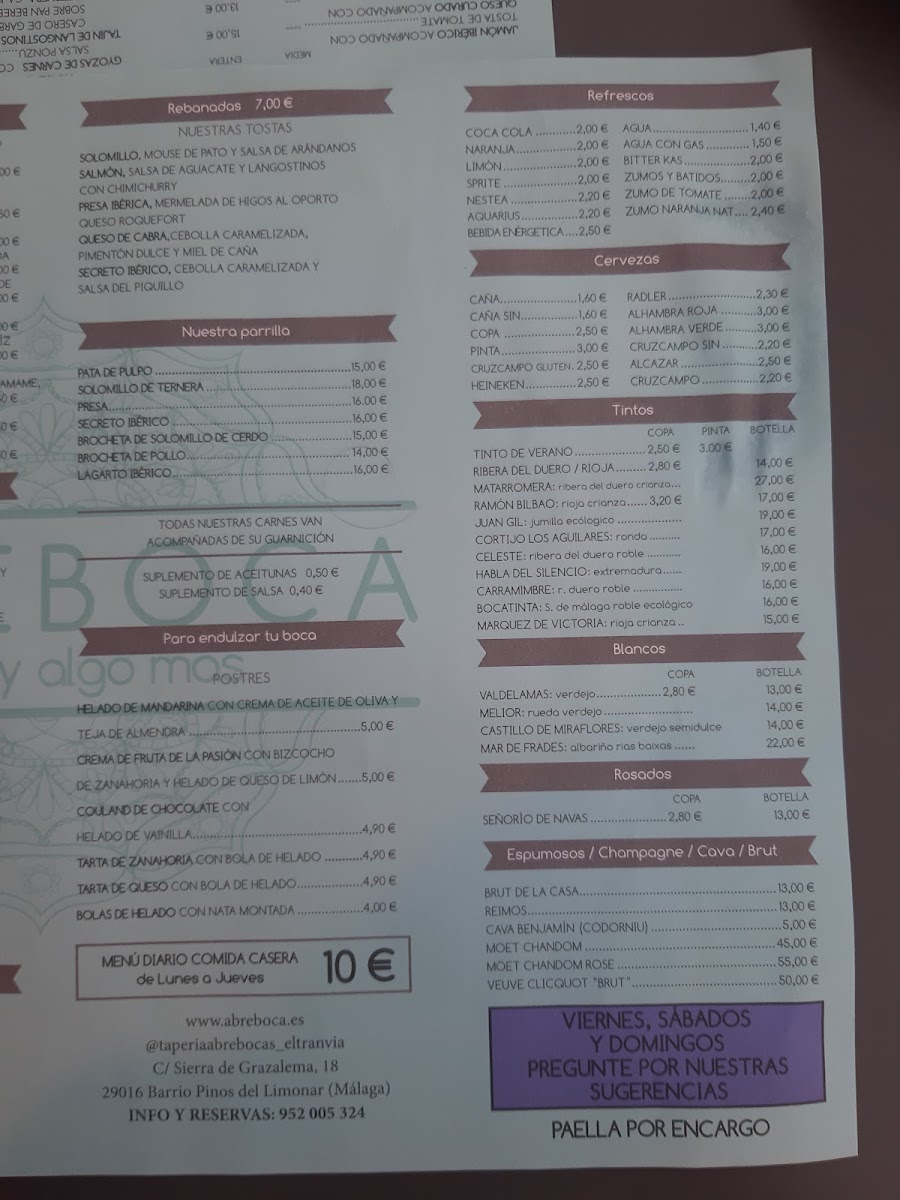 Taperia Abrebocas Photo Menu 10