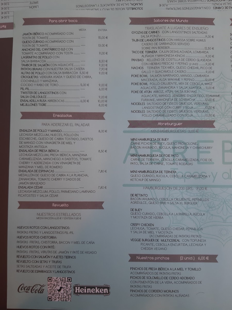 Taperia Abrebocas Photo Menu 9