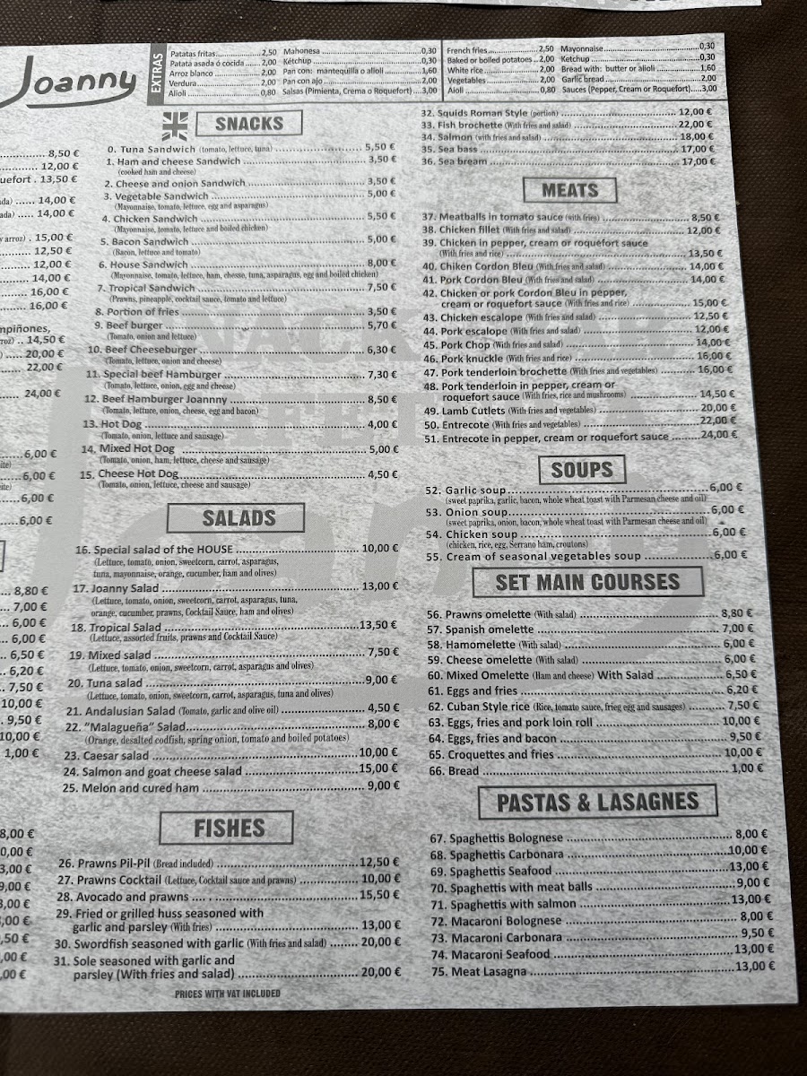 Restaurante Joanny Photo Menu 4