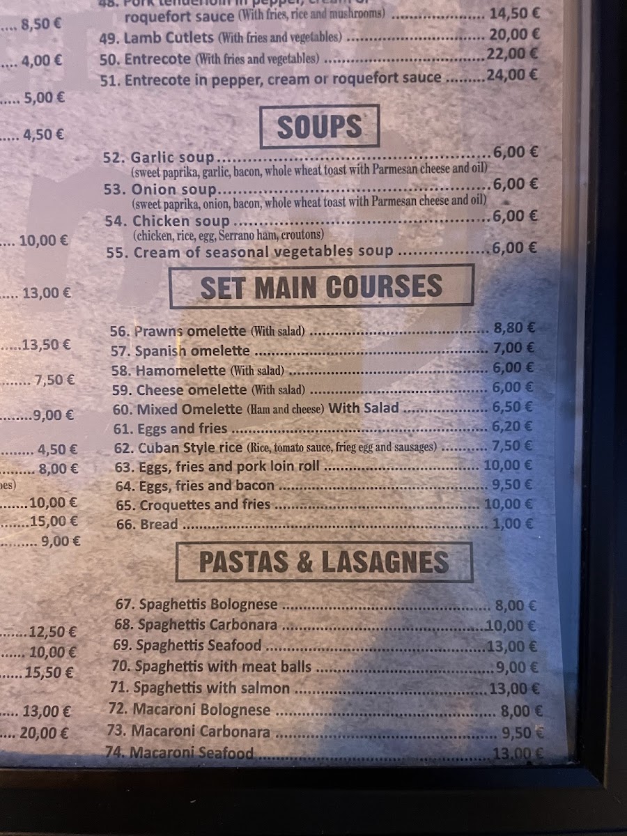 Restaurante Joanny Photo Menu 9