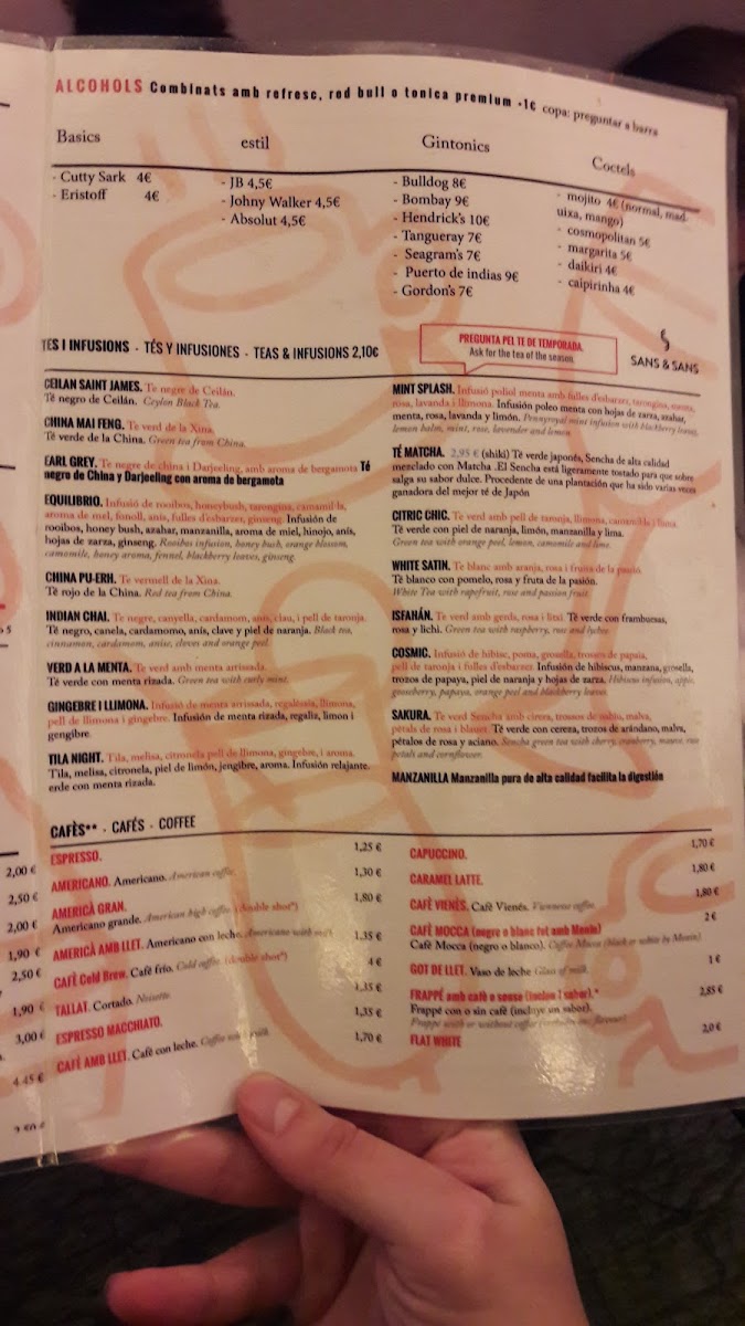 Tàber Cafè Photo Menu 4