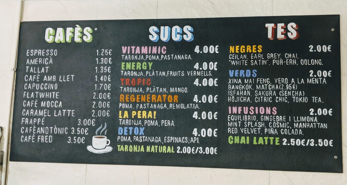Tàber Cafè Photo Menu 6
