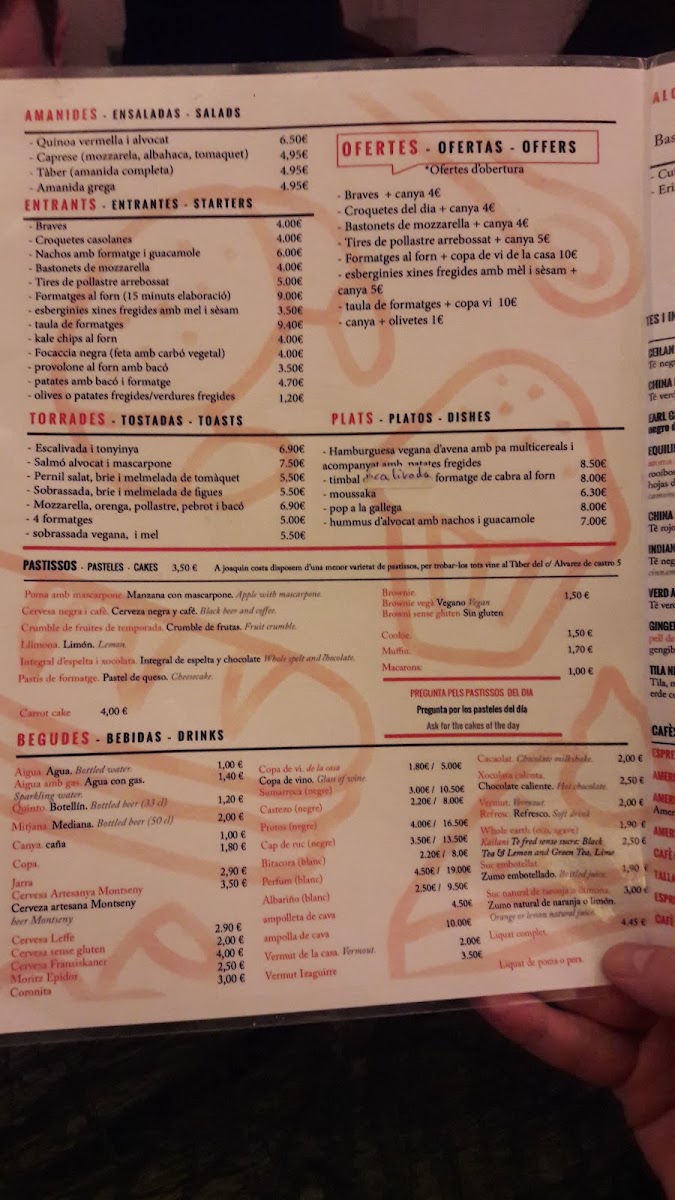 Tàber Cafè Photo Menu 7