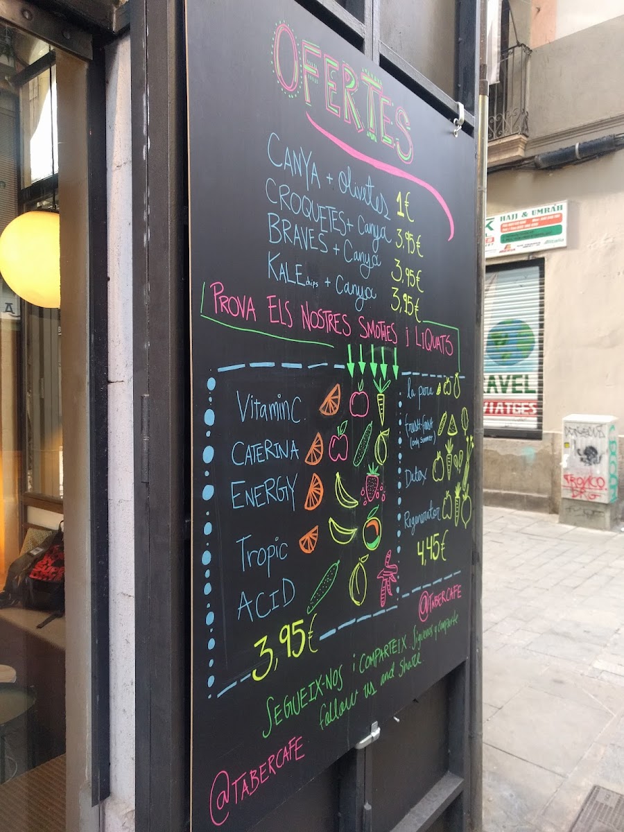 Tàber Cafè Photo Menu 9