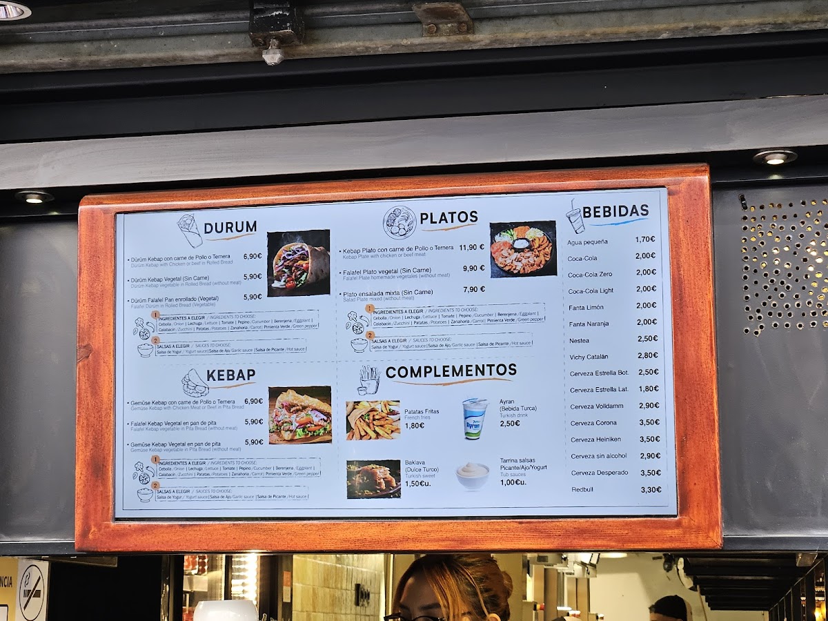 Mustafa's Gemüse Kebap (Original) Photo Menu 2