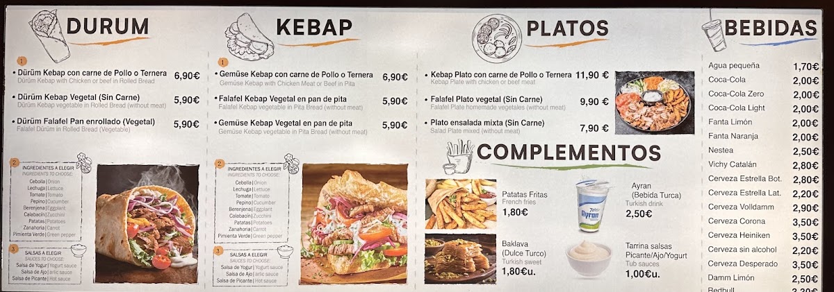 Mustafa's Gemüse Kebap (Original) Photo Menu 3