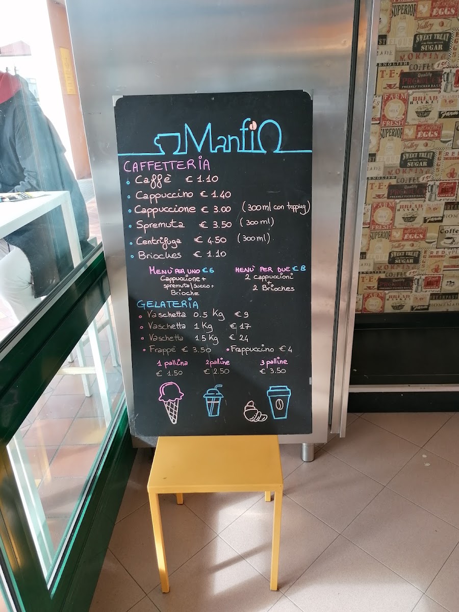 Bar gelateria artigianale Manfio Photo Menu 1