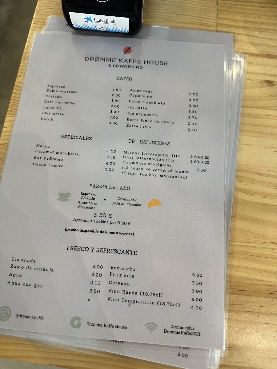 Drømme Kaffe House - Café de especialidad Photo Menu 2
