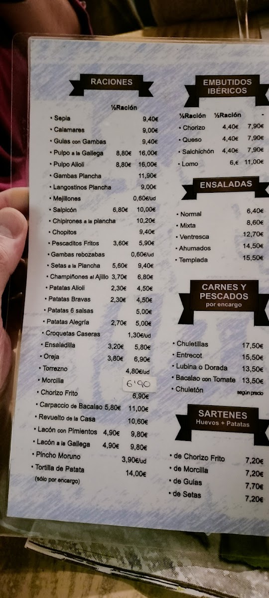 Taberna La Alegría Photo Menu 6