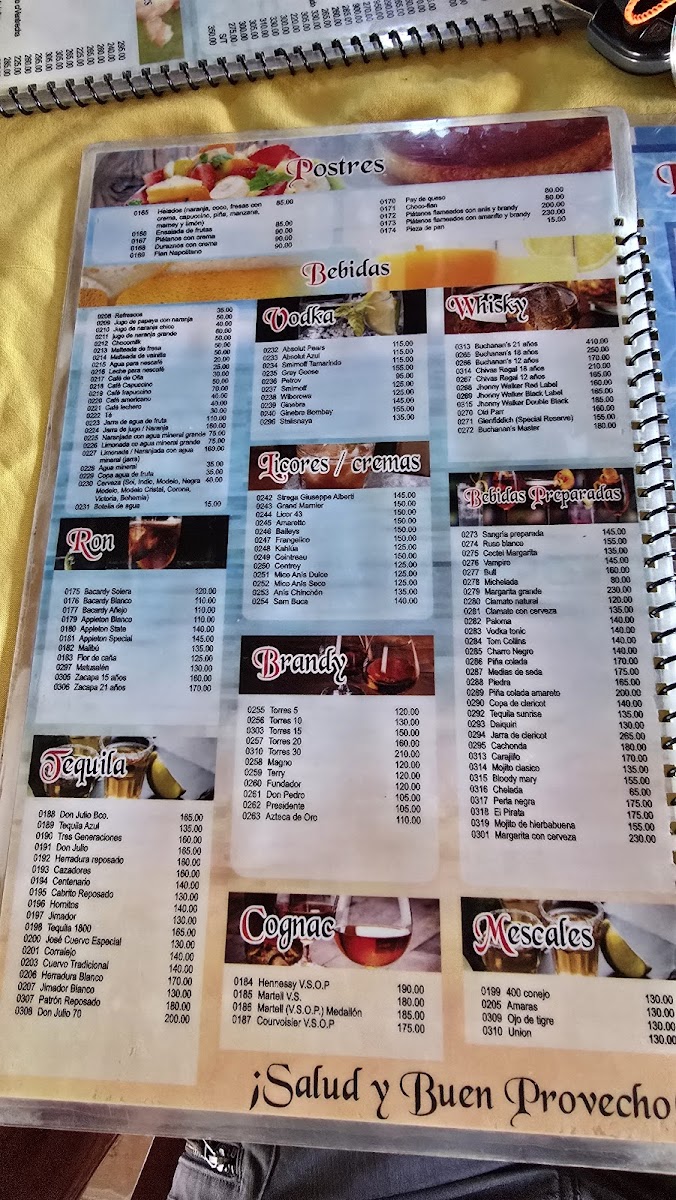 Restaurante Bar el Pirata del Golfo Photo Menu 1