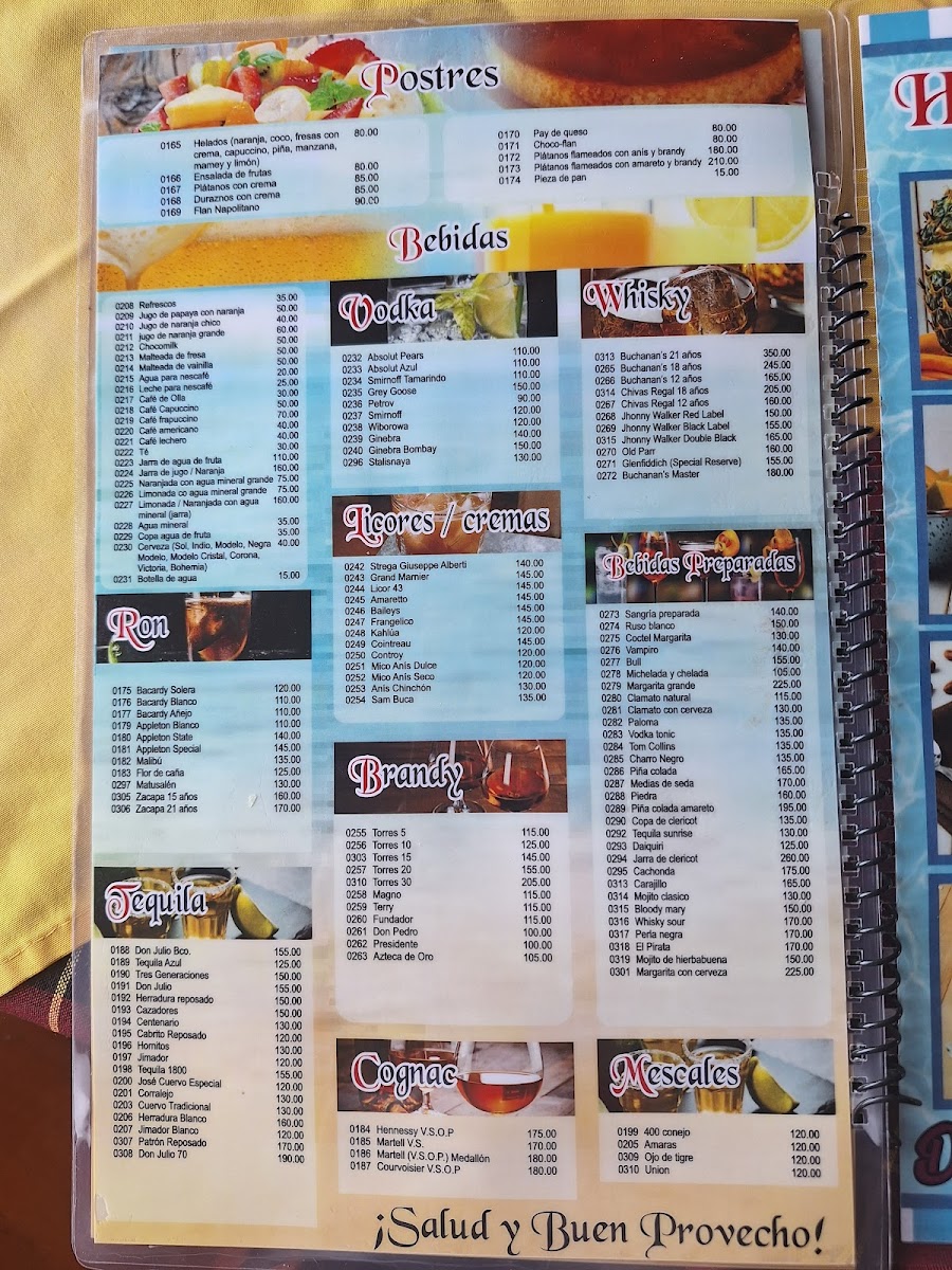 Restaurante Bar el Pirata del Golfo Photo Menu 3