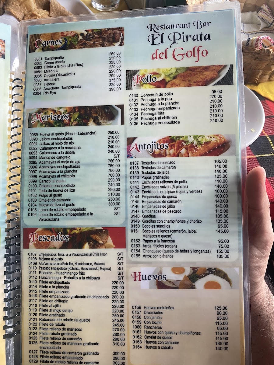Restaurante Bar el Pirata del Golfo Photo Menu 4